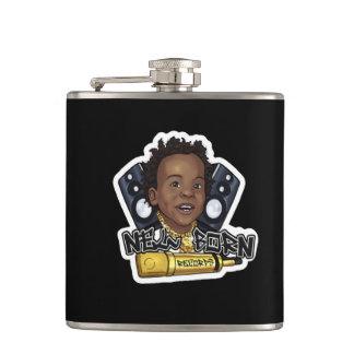 Cantil Registros recém-nascidos - Flask ( Black )