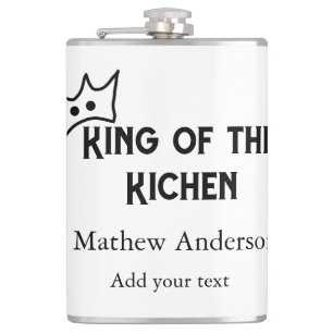 Cantil Rei da cozinha adicione nome chef padaria culinári