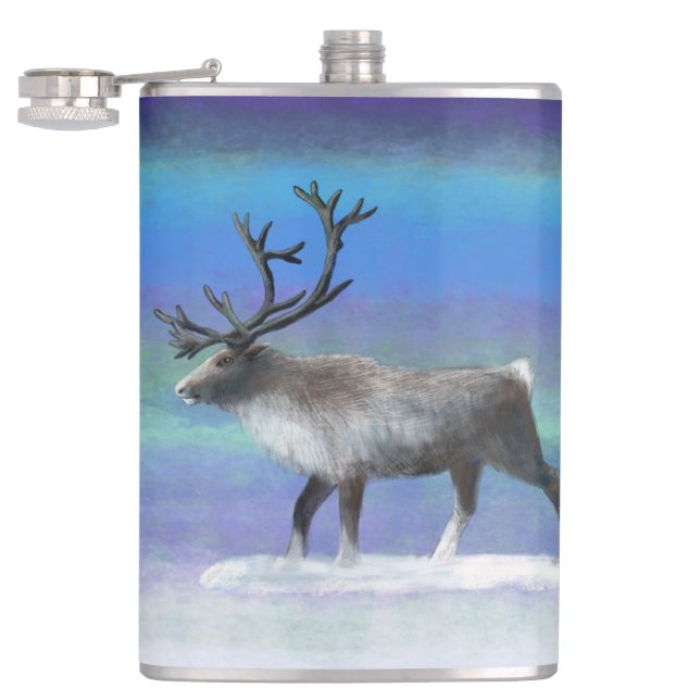 Cantil Reindeer no dia de inverno (Aberto)