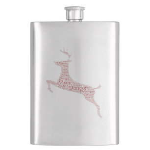 Cantil Reindeer Word Art Rudolph Blixem Comet Cupid