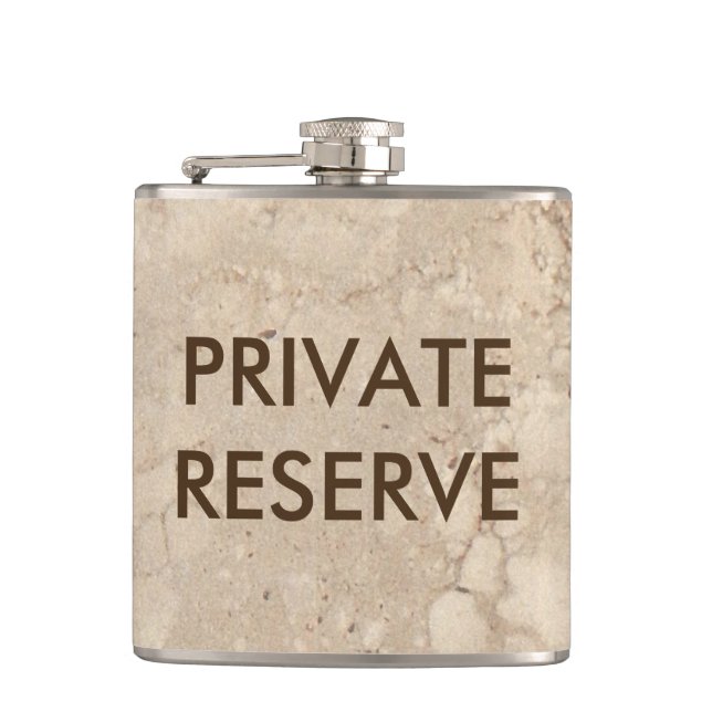 Cantil Reserva Privada Beige Granite Flask (Frente)