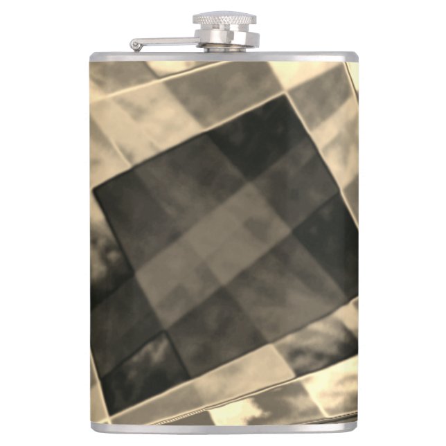 Cantil Retângulos inclinados em tons de madeira ou bege? (Frente)