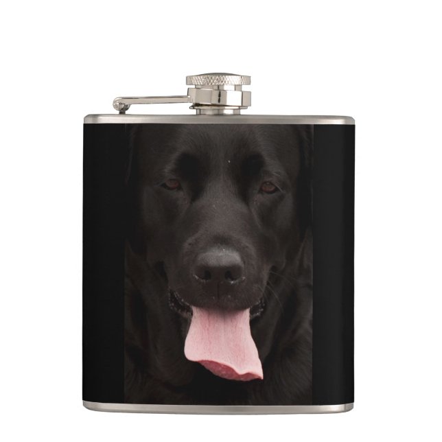 Cantil Retrato de cão negro (Frente)