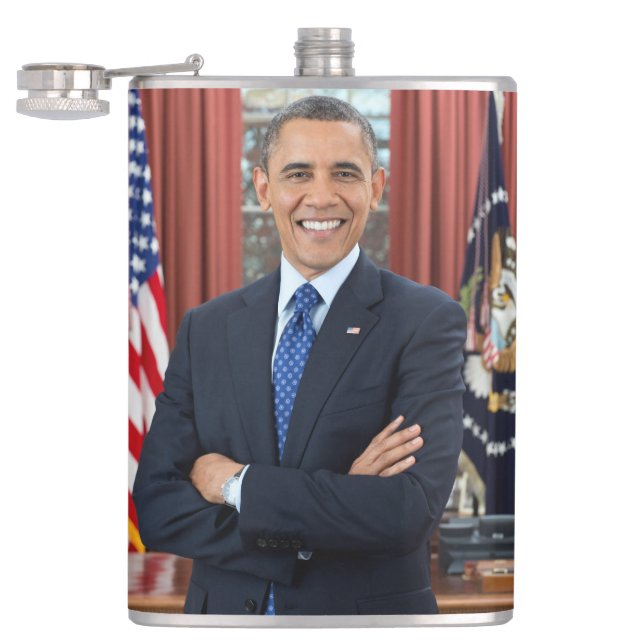 Cantil Retrato do Gabinete Oval, Obama Barack Presidente  (Aberto)