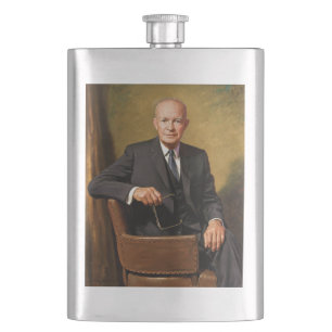 Cantil Retrato oficial do presidente Dwight Eisenhower na