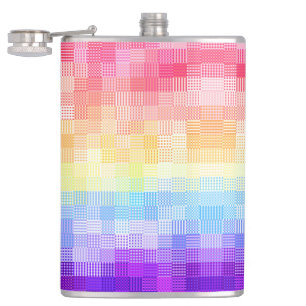 Cantil Retro Boho Funky Excêntrico Xenogênero Xadrez Orgu