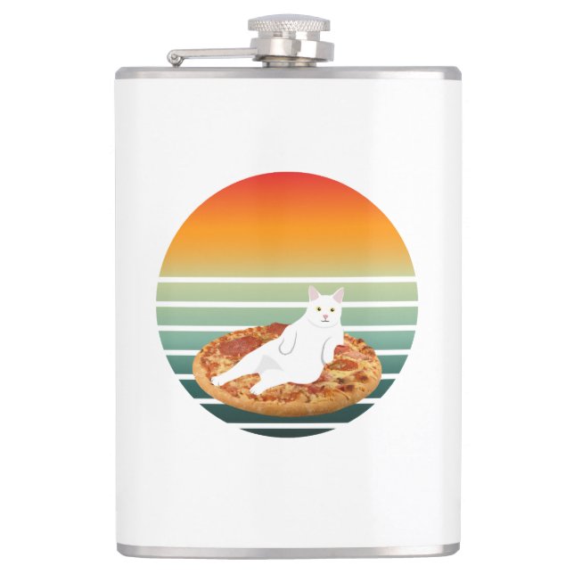 Cantil Retro de pizza de equitação (Frente)