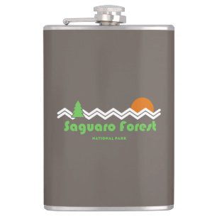 Cantil Retro do Parque Nacional da Floresta Saguaro