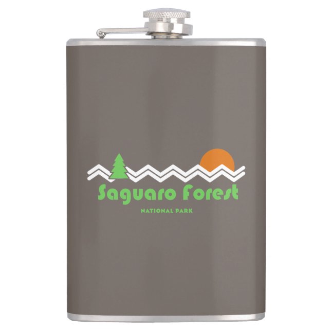 Cantil Retro do Parque Nacional da Floresta Saguaro (Frente)