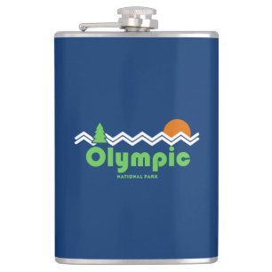 Cantil Retro do Parque Nacional da olimpiadas