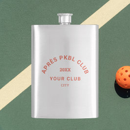 Cantil Retro Orange Après PKBL Club Crest Pickleball