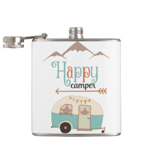 Cantil Retro RV de Camper Cute Feliz