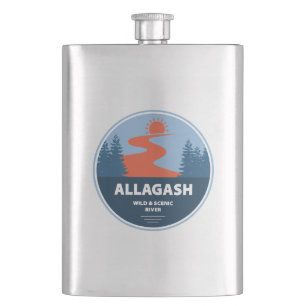 Cantil Rio Allagash Selvagem e Cênico Maine