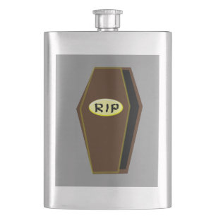 Cantil RIP Halloween Coffin de Frascos do Doom