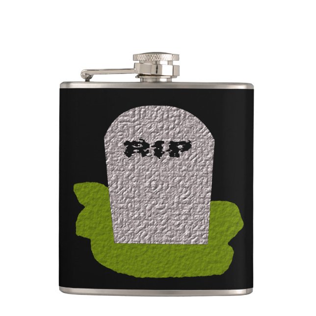 Cantil RIP Tombstone Flask (Frente)