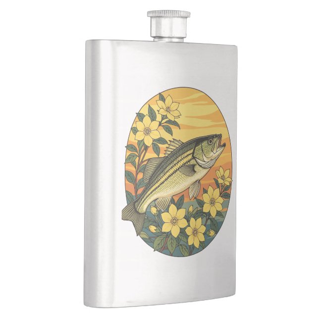 Cantil Robalo Listrado Rockfish e Flores de Jasmim Amarel (Direita)