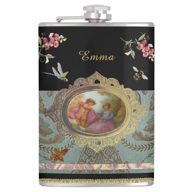 Cantil Rococo Magical Garden Flask (Frente)