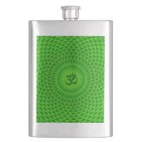 Roda de meditação da flor de lótus verde esmeralda