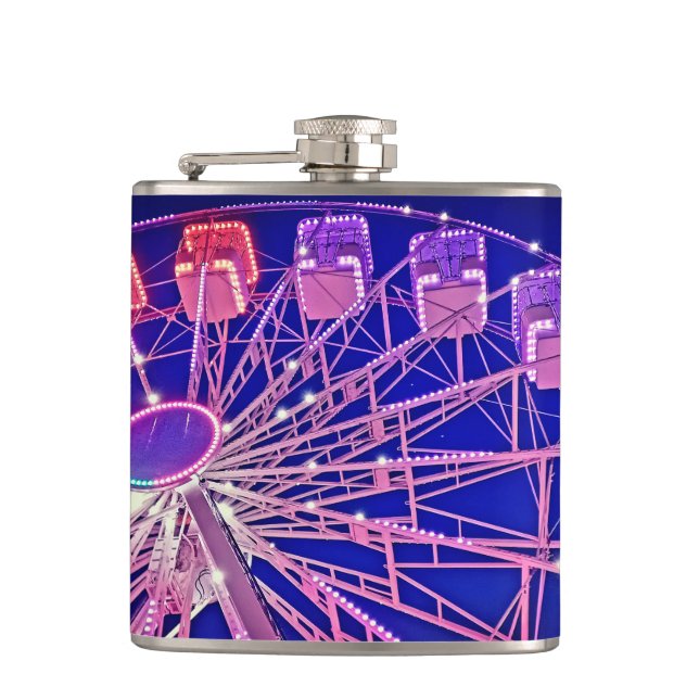 Cantil Roda-férris vermelha e púrpura (Frente)