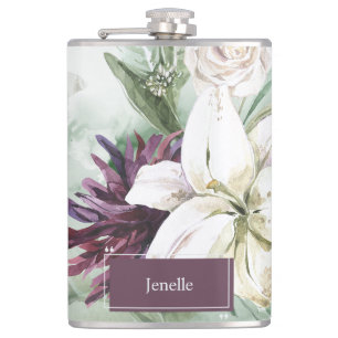 Cantil Rosa de Aquarela, Lily, Magnolia