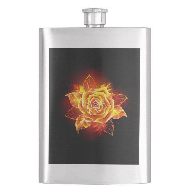 Cantil Rosa de Fogo em Flor (Frente)