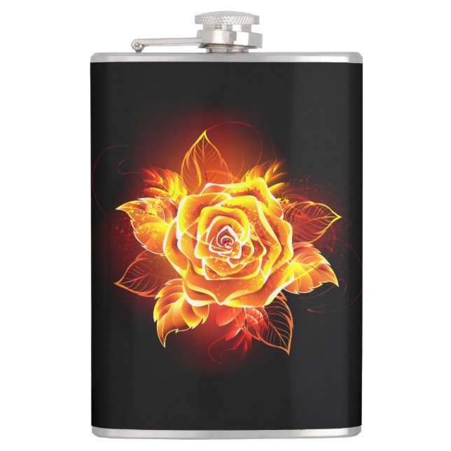 Cantil Rosa de Fogo em Flor (Frente)
