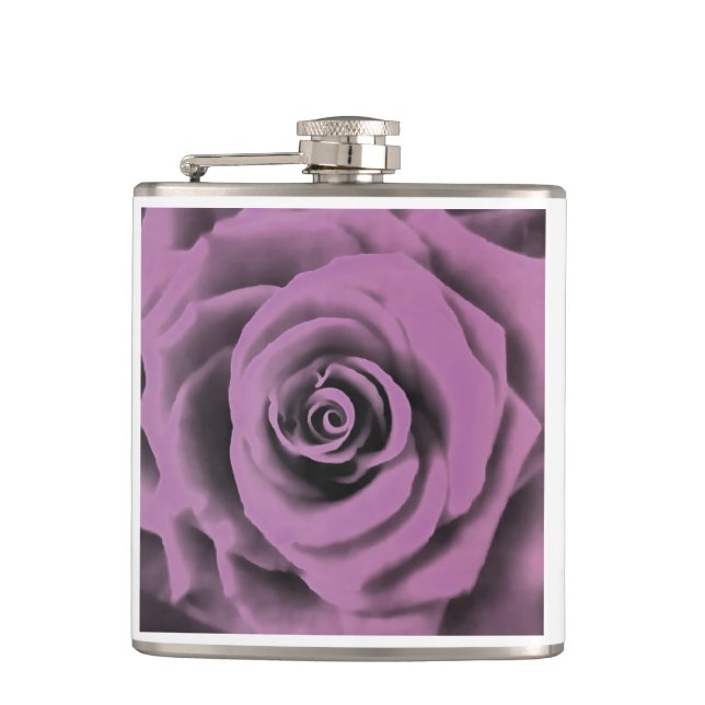 Cantil Rosa de Lavanda Grande Escuro Artístico (Frente)