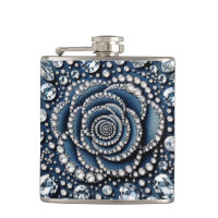 Rosa Diamante e Brilho Glam Denim