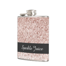 Cantil Rosa Faux Glitter Sparkle Juice