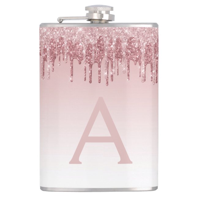 Cantil Rosa Rosa Rosa Rosa Rosa Dourada, Brilhante e Mono (Frente)