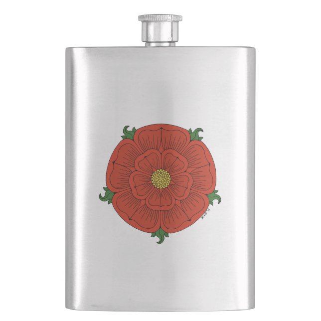 Cantil Rosa vermelha de Lancaster (Frente)