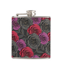 ROSAS DE COR VERMELHA PRETA