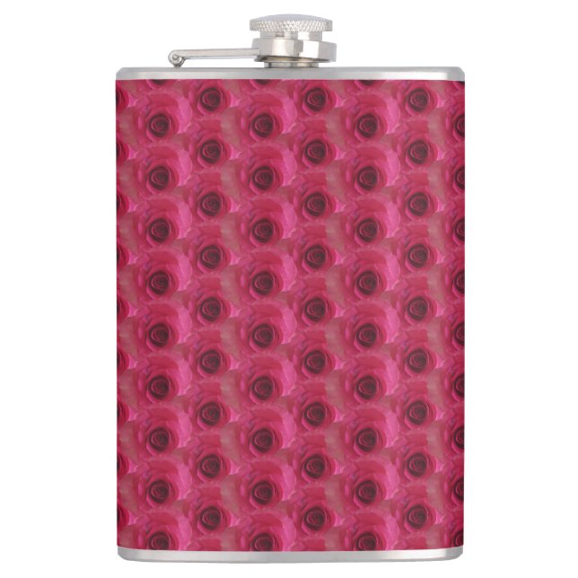 Cantil Rosas magenta - Design floral moderno (Frente)