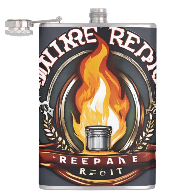 Cantil #rosegoldvinylflaskVinylWrappedFlask (Aberto)