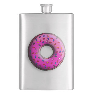 Cantil Rosquinha pálida com aspersores coloridos + suas i