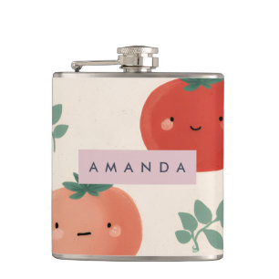 Cantil Rostos de Tomate Kawaii Pastel Cute Personalizados