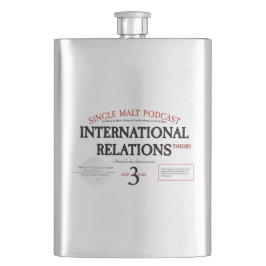 Cantil "Rótulo Branco" Whiskey & IR Frasco teórico