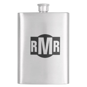 Cantil Rótulo Preto Monograma