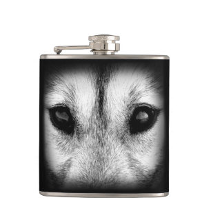 Cantil Rouco Flask Custom Rouco Wolf Pup Drask