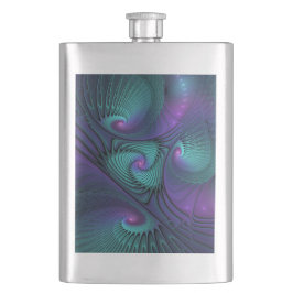 Cantil Roxo Conhece Arte Fractal Abstrato moderna Turques