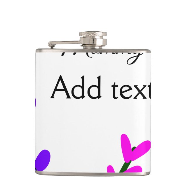 Cantil Roxo lilás lavanda mamãe dia das mães presente (Frente)