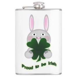 Cantil Rua. Patricks Bunny Orgulha ser irlandês Shamrock