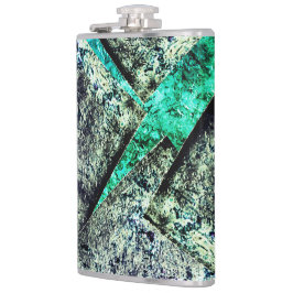 Cantil Rustic carbon-dirty disorganized layer on aquarine