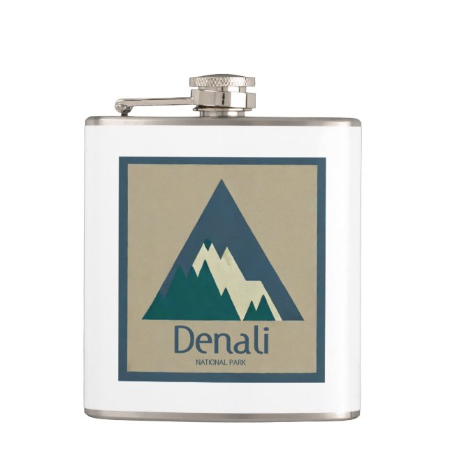 Cantil Rustic do Parque Nacional Denali (Frente)