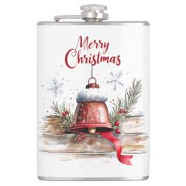 Cantil Rustic Felry Christmas Bell Flask