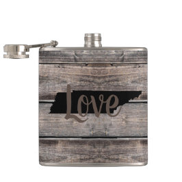 Cantil rustic TENNESSEE LOVE in script |