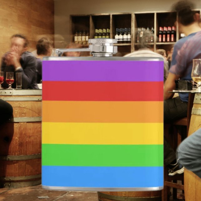Cantil Saboreie com Orgulho: Bandeira Arco-Íris (Criador carregado)