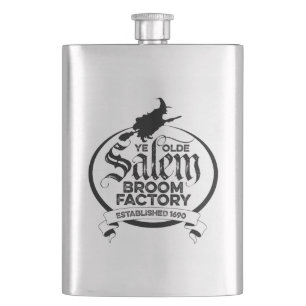 Cantil Salem Witch Broom Fatory - gótica de vintagem engr