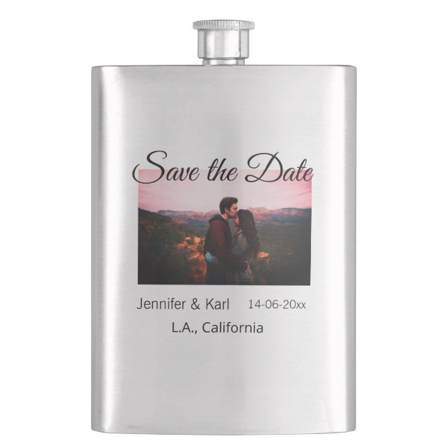 Cantil Salvar a data adicionar nome do casal colocar data (Frente)