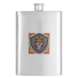 Cantil Samurai Warrior Flask